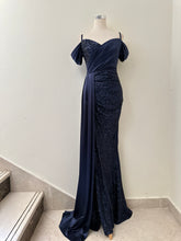 Sequin Slit Dress